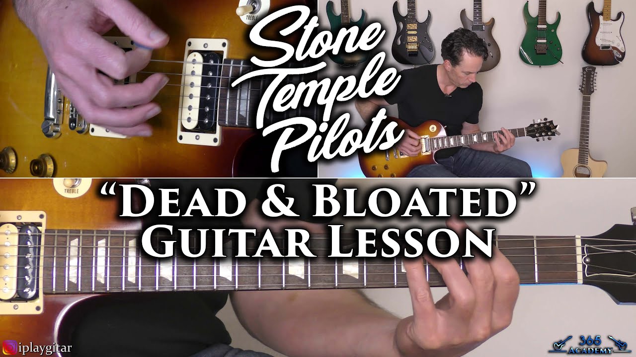 Stone Temple Pilots — урок игры на гитаре Dead & Bloated