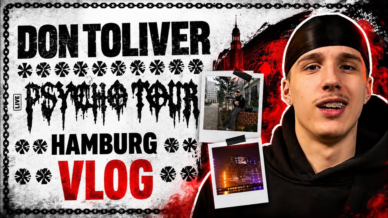 Don Toliver Hamburg Crashout Vlog🔥🔥