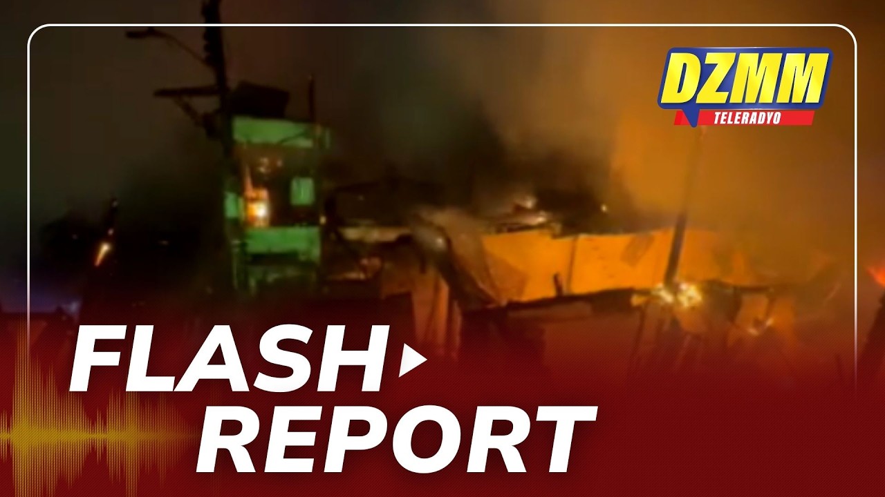 2 dead in Bgy. 85, Pasay city fire | DZMM Teleradyo (12 March 2026)