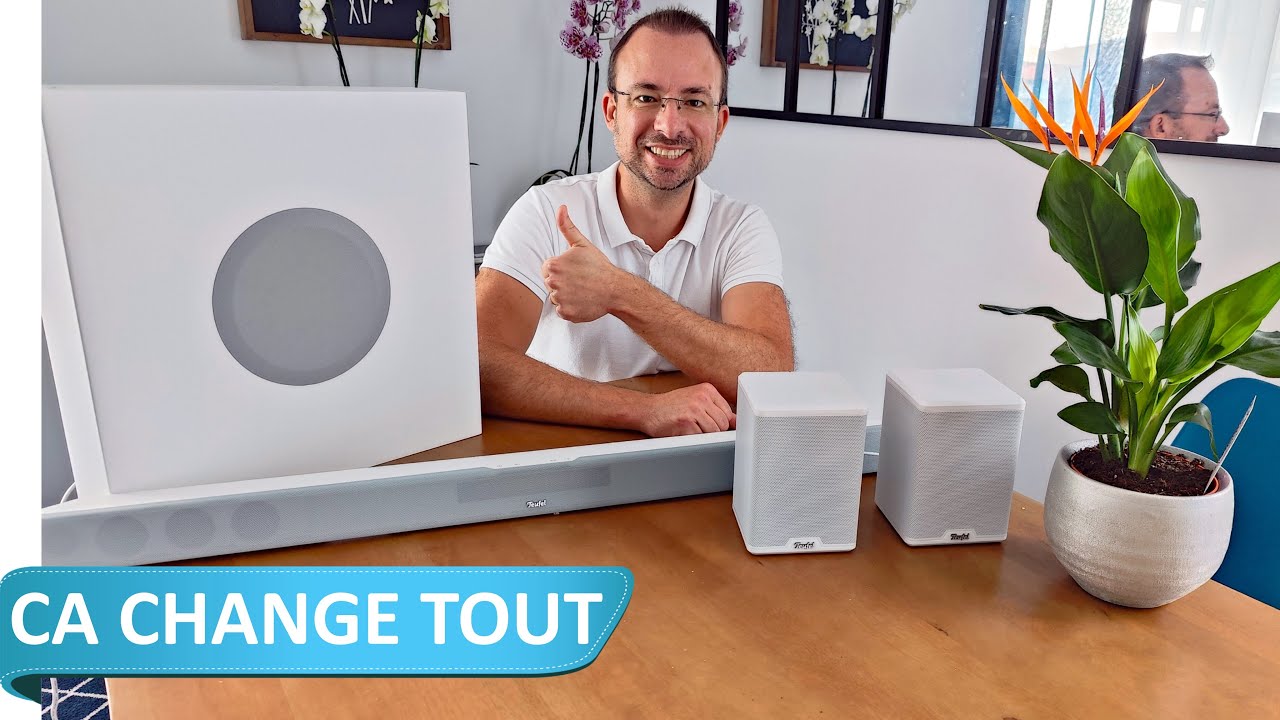 La Teufel Cinebar 11 a changé le son de ma TV Laser