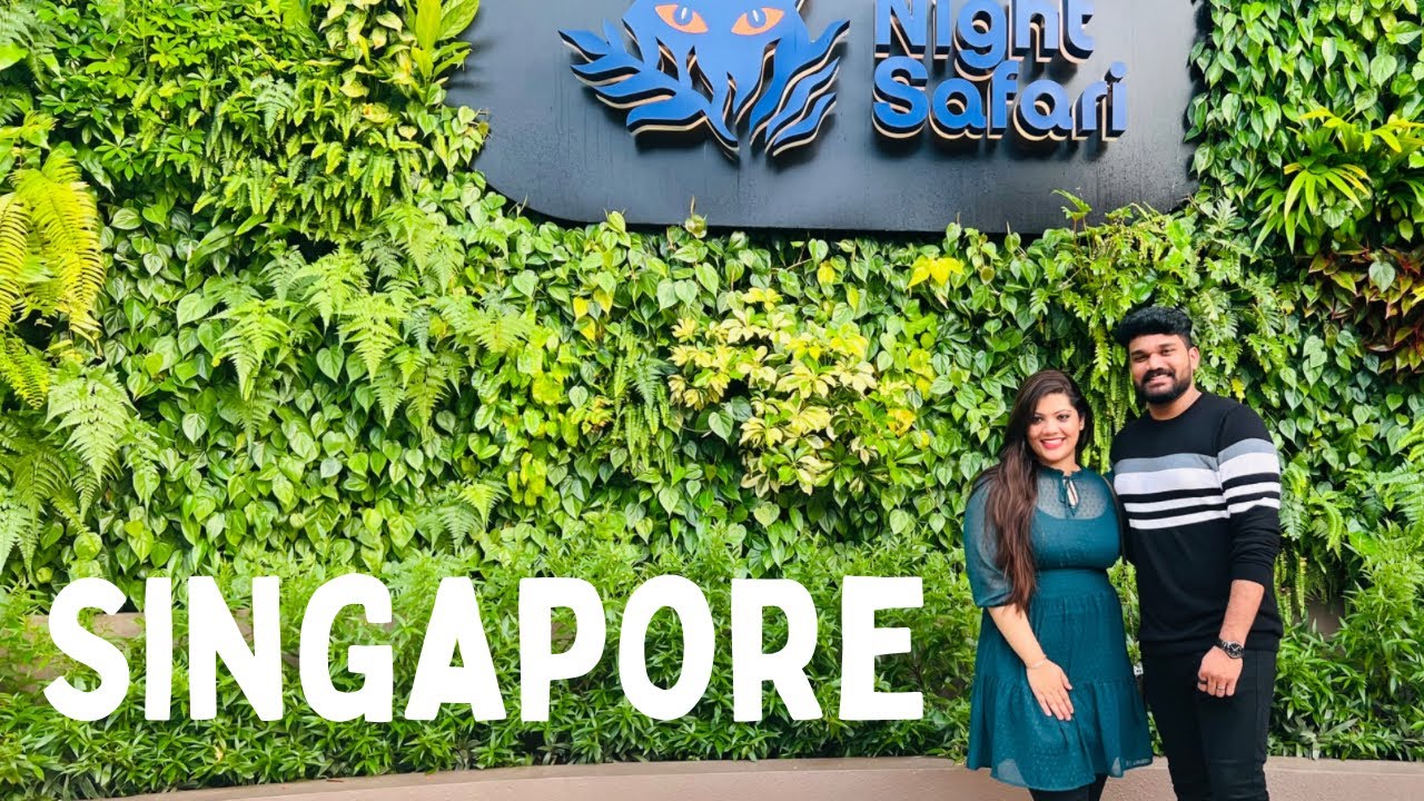Our Trip to Singapore ❤️🧿 - Day 1,  Night Safari and Creatures of the Night  show