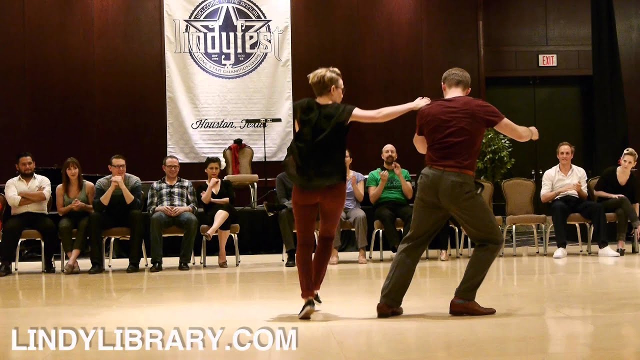 LSC & Lindyfest 2014 - Invitational Jack & Jill - Mike Roberts & Frida Segerdahl - Spotlight