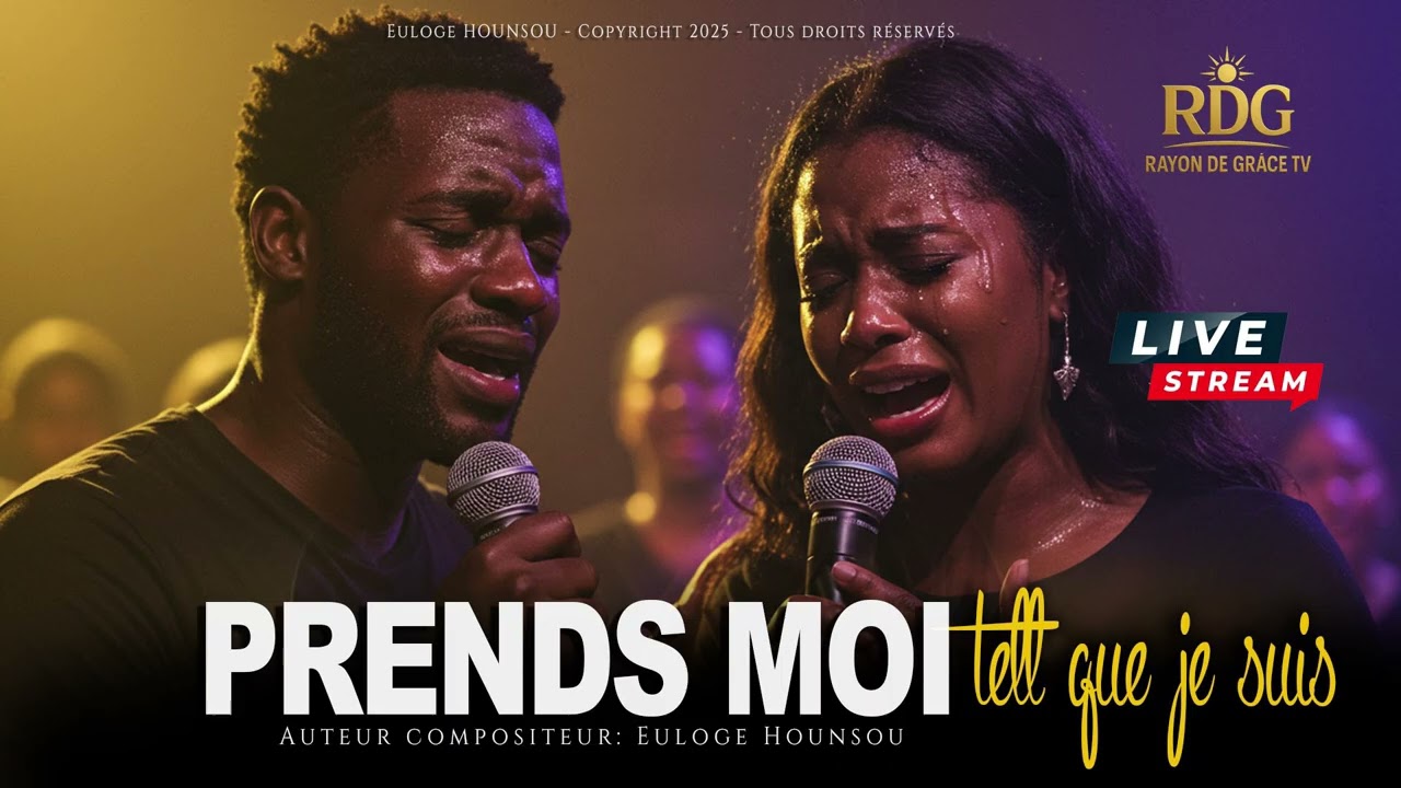 🔥 Prends-Moi Tel que Je Suis – Chant Gospel Puissant de Restauration & D’Adoration Version Live 2025