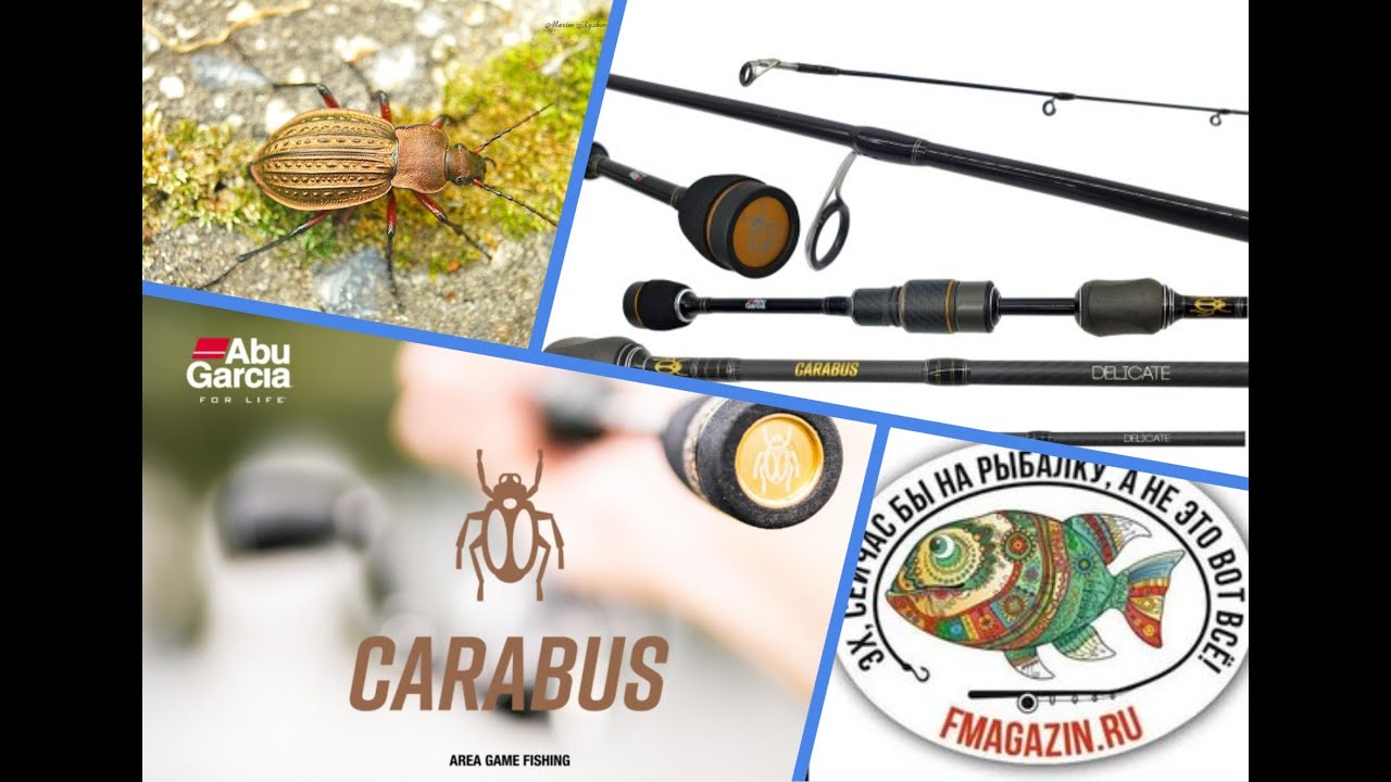 Распаковка посылки из Fmagazin. Abu Garcia Carabus Delicate 602XUL