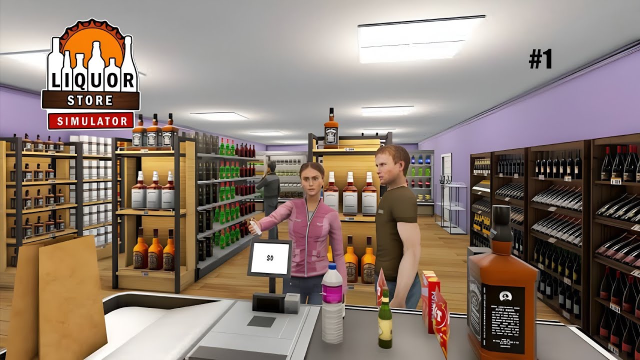 New Shop Opening | Liquor store Simulator #1 