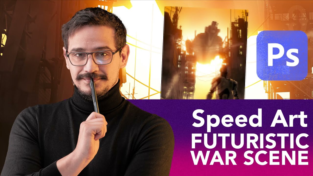 SCIFI WAR Speed Art