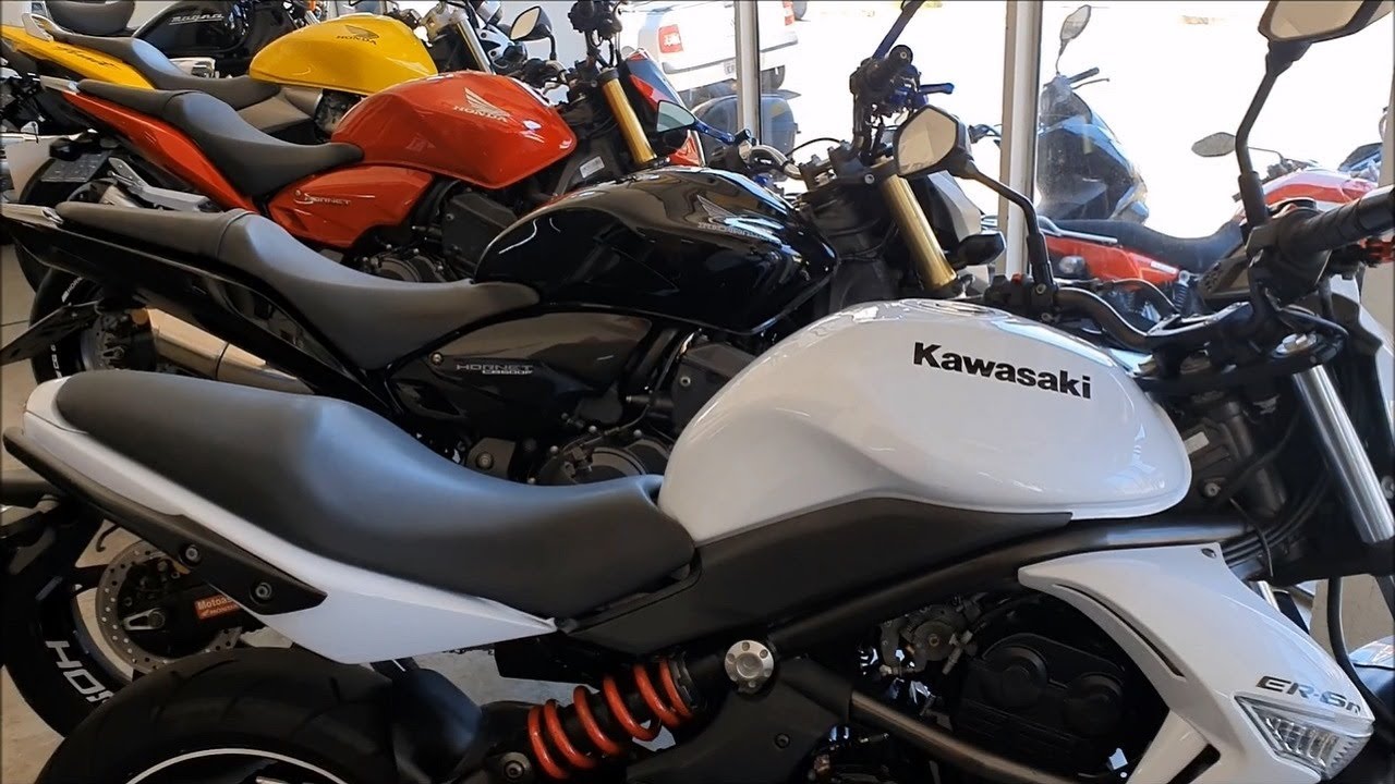 MOTOS USADAS A VENDA (ER6-N, HORNET, GSX-S750, DR 160, XT 660R, TORNADO, Z300, NINJA 300, FAZER...)