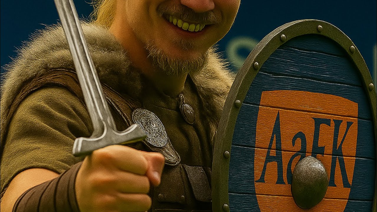 Aafk debut for Nikolai Skuseth, The Giant Viking, spilte en meget god kamp for Aalesund FK.
