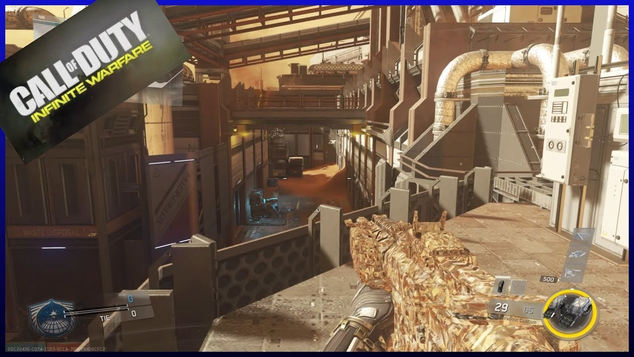 Infinite Warfare Multiplayer GLITCHES: *EASY* On Top Of Crusher Map