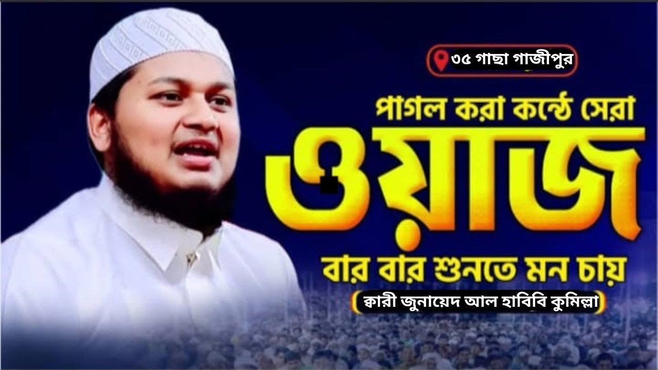 পাগল করা ওয়াজ বারবার শুনতে মন চায় ক্বারী জুনায়েদ আল হাবিবি কুমিল্লা
