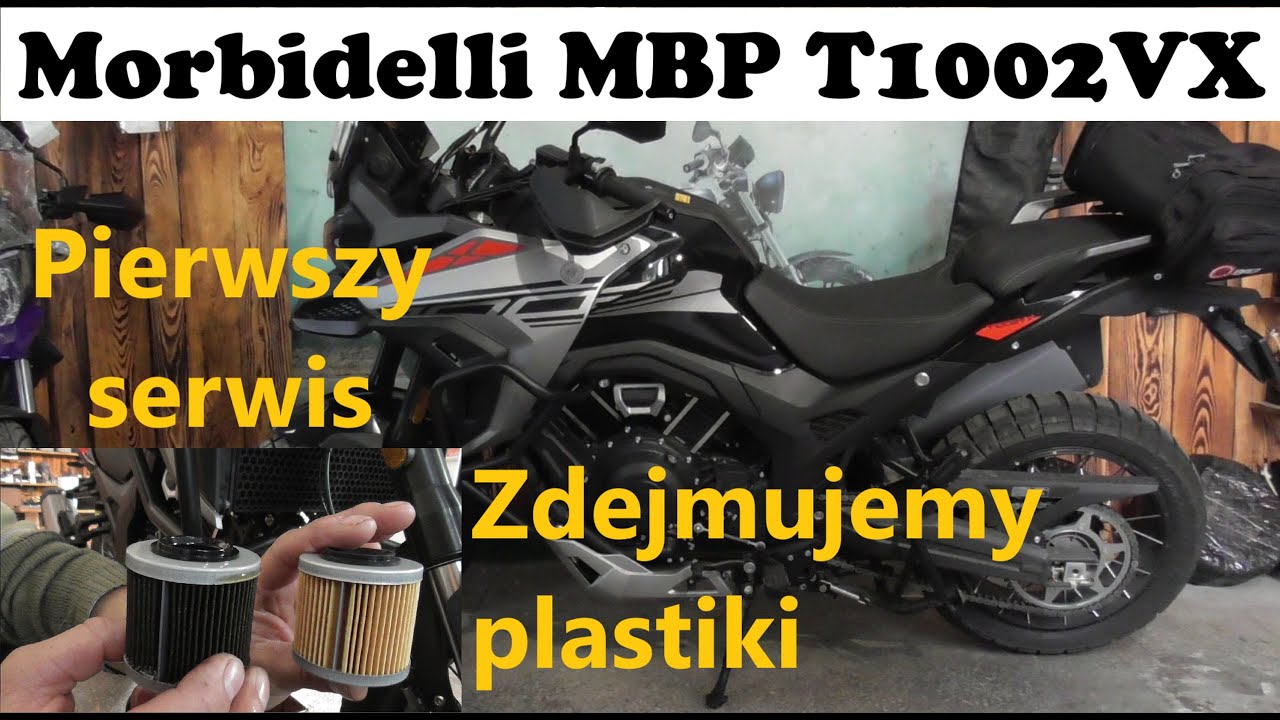 Morbidelli na pierwszym serwisie.