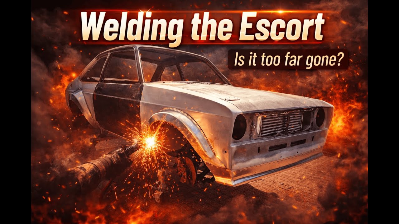 Ford Escort Mk2 - Part 5: Welding the Escort & Wide Arch Conversion