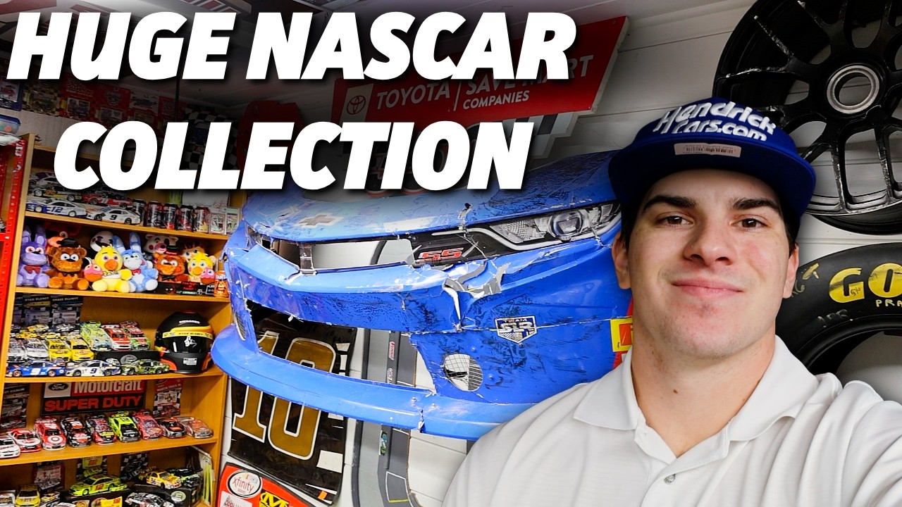 My HUGE NASCAR Collection Tour