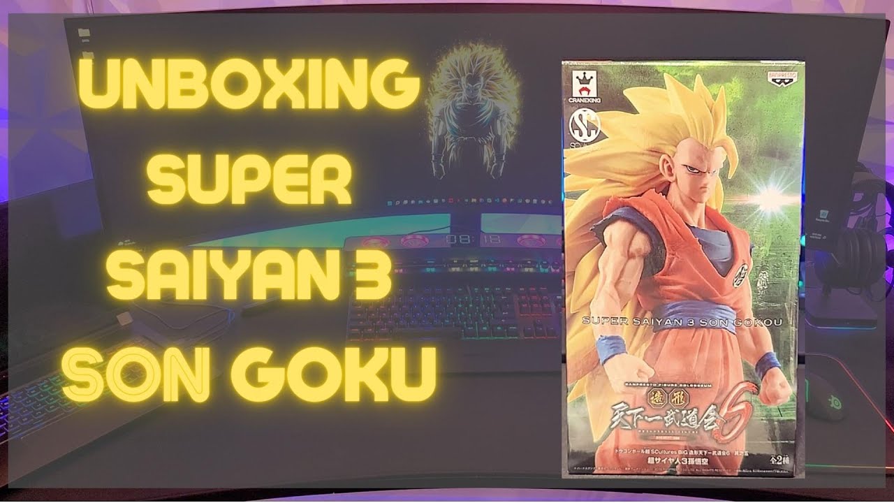 Unboxing Banpresto's Super Saiyan 3 Son Goku!