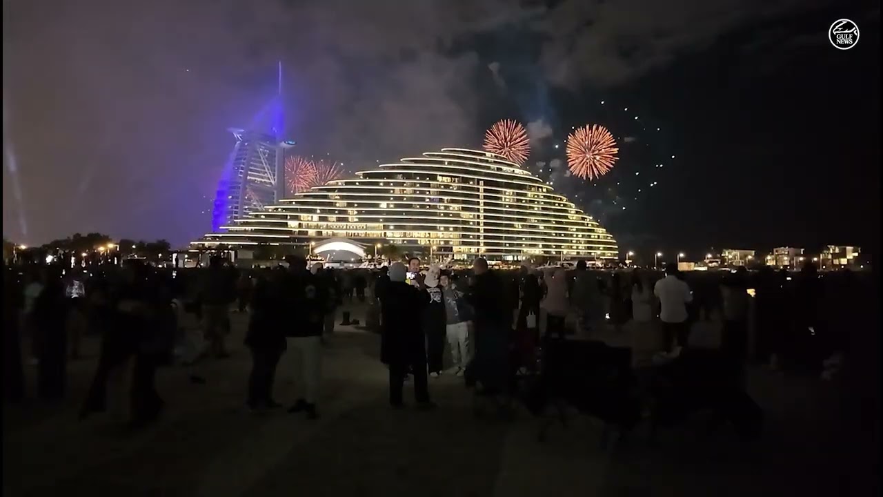 Spectacular fireworks light up UAE to welcome New Year 2026