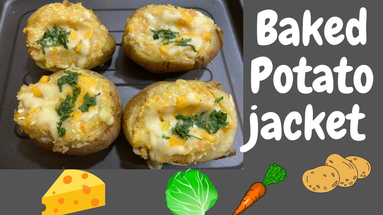 Baked Potato Jacket with Coleslaw mix