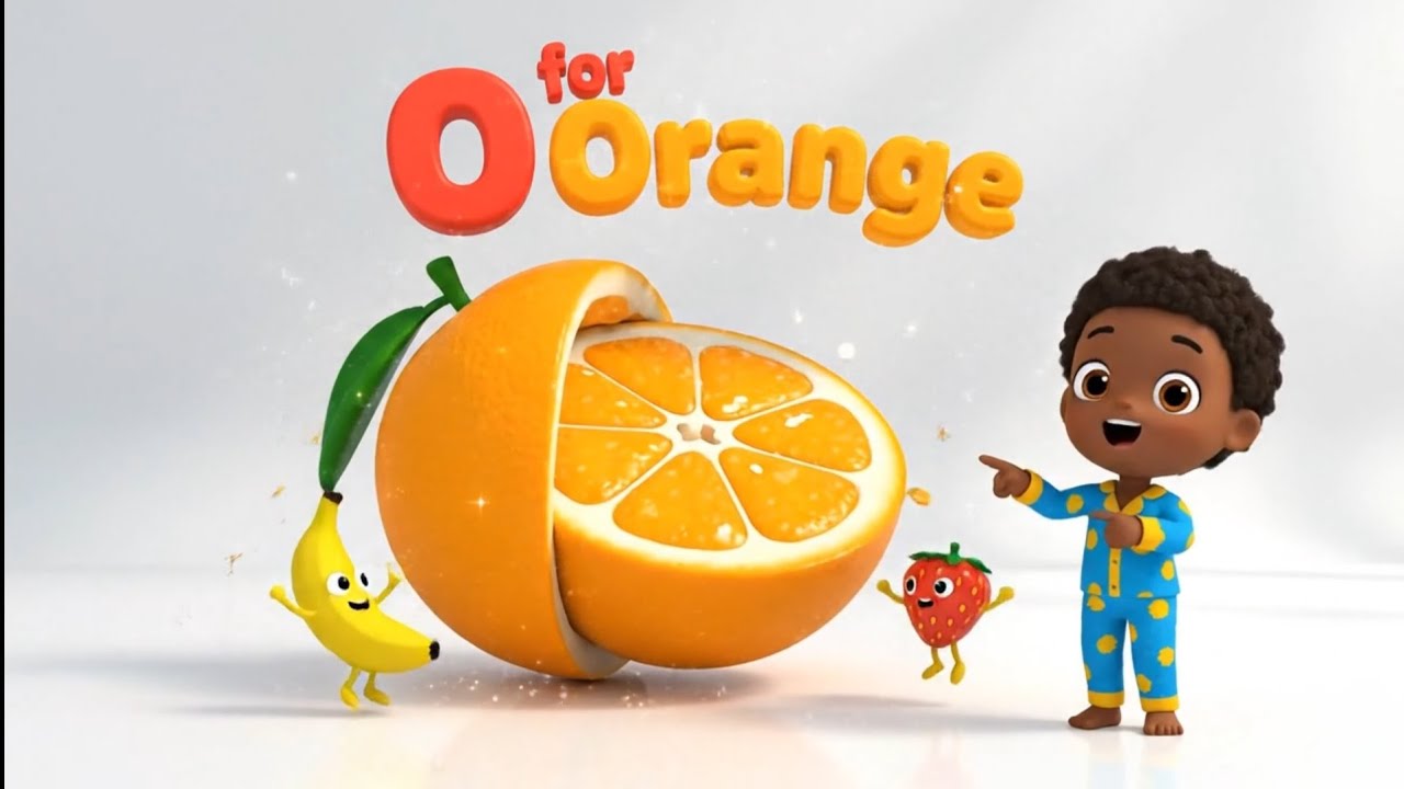 Learn ABC Fruits and Vegetables | Alphabet A to Z for Kids | Ezylar Kids