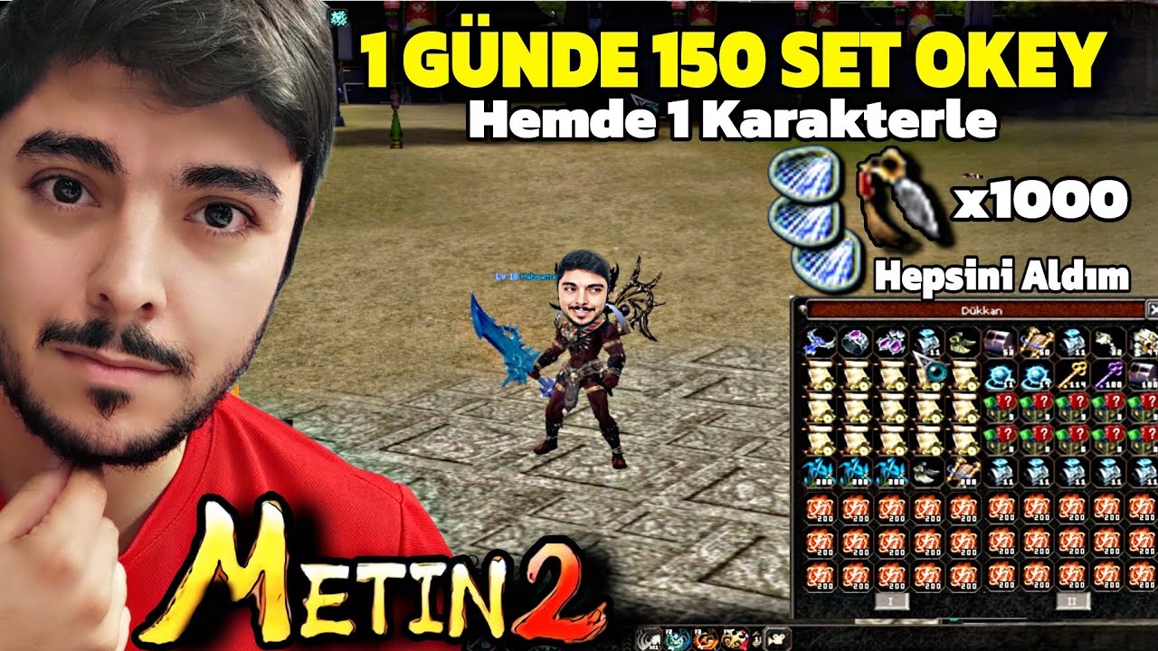 1 Günde 150 Set Okey | Bu Taktik Çok Kazandırır | Metin2 TR Ruby#225 #metin2 #metin2tr #metin2ruby