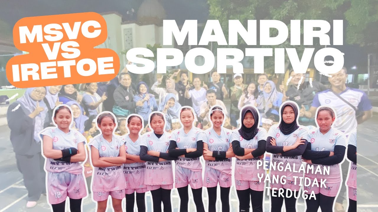 TURNAMENT PUTRI JAVOLAS CUP KU 2013 PARTAI 1 MANDIRI SPORTIVO VS IRETOE