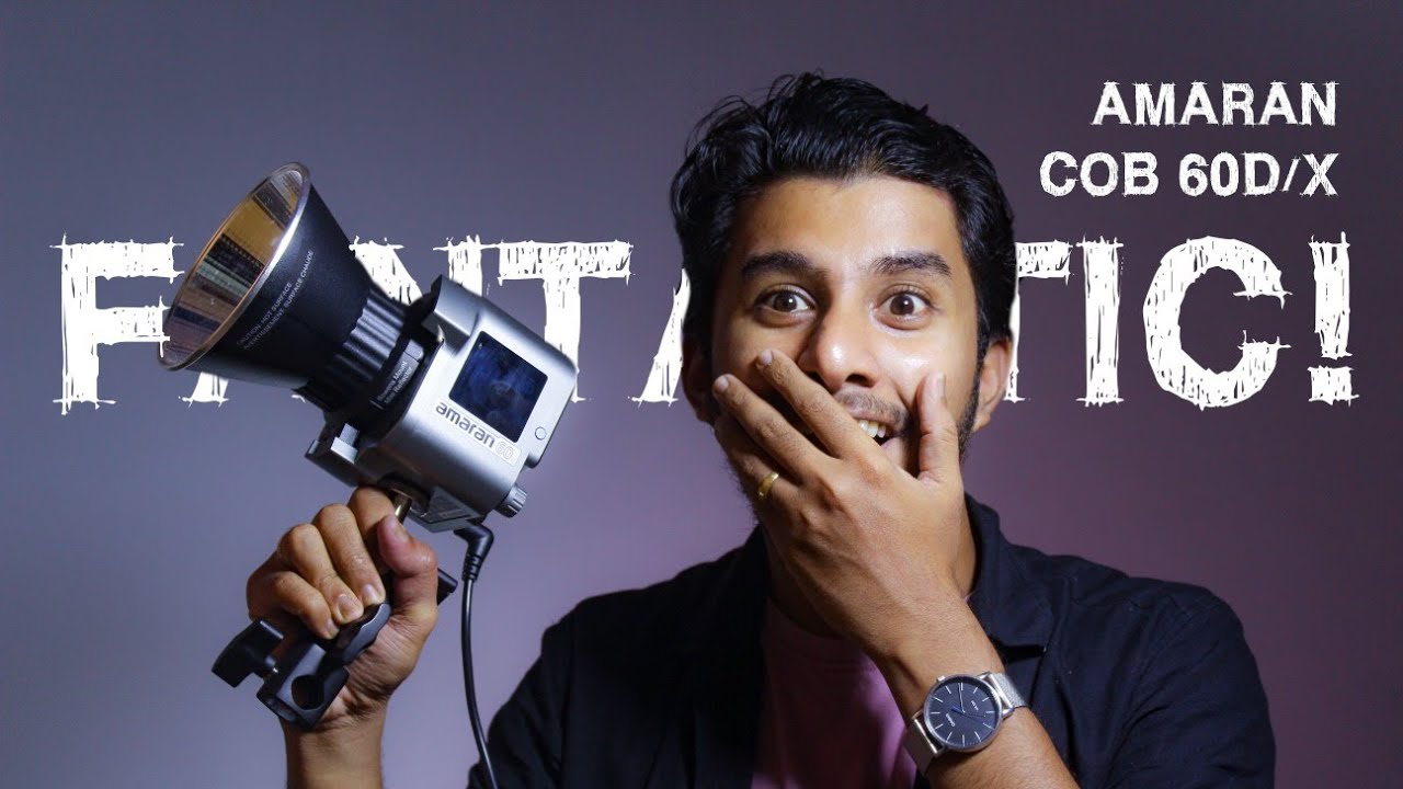 Best begineer professional video light Money can buy! Aputure Amaran COB 60D & 60X Review