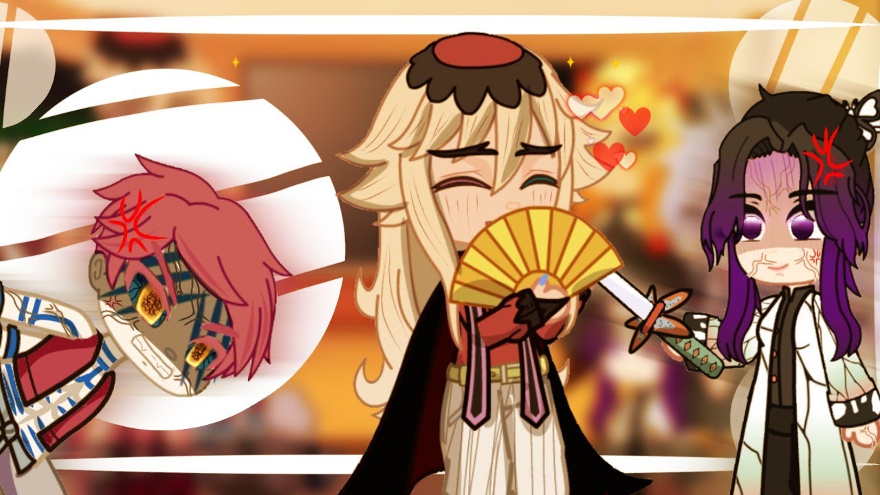 Hashiras & uppermoons react funny animation |•| KNY |•|2/6|•| •Read disc•