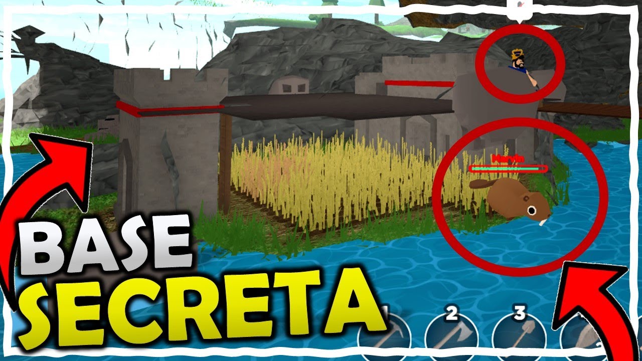 Melhor base SECRETA no The Survival Game