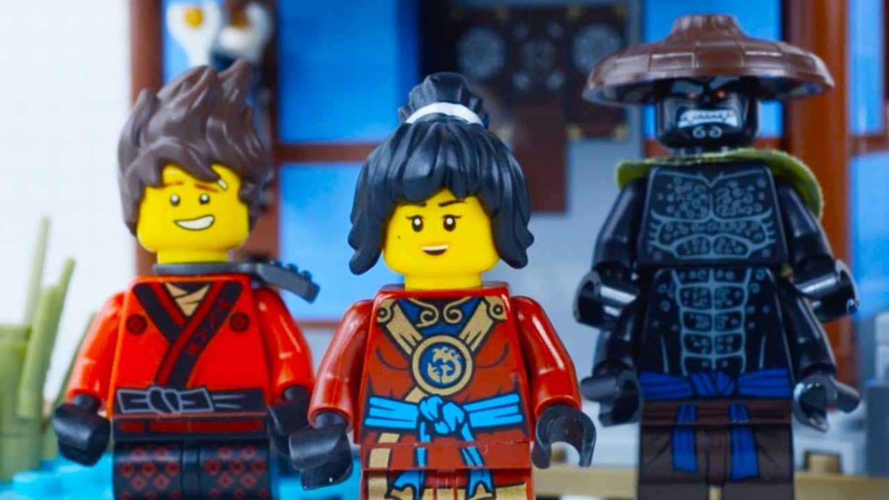 LEGO Ninjago Movie STOP MOTION W/ Kai, Nya And Wu: Trials Of Strength | Ninjago | By Lego Worlds