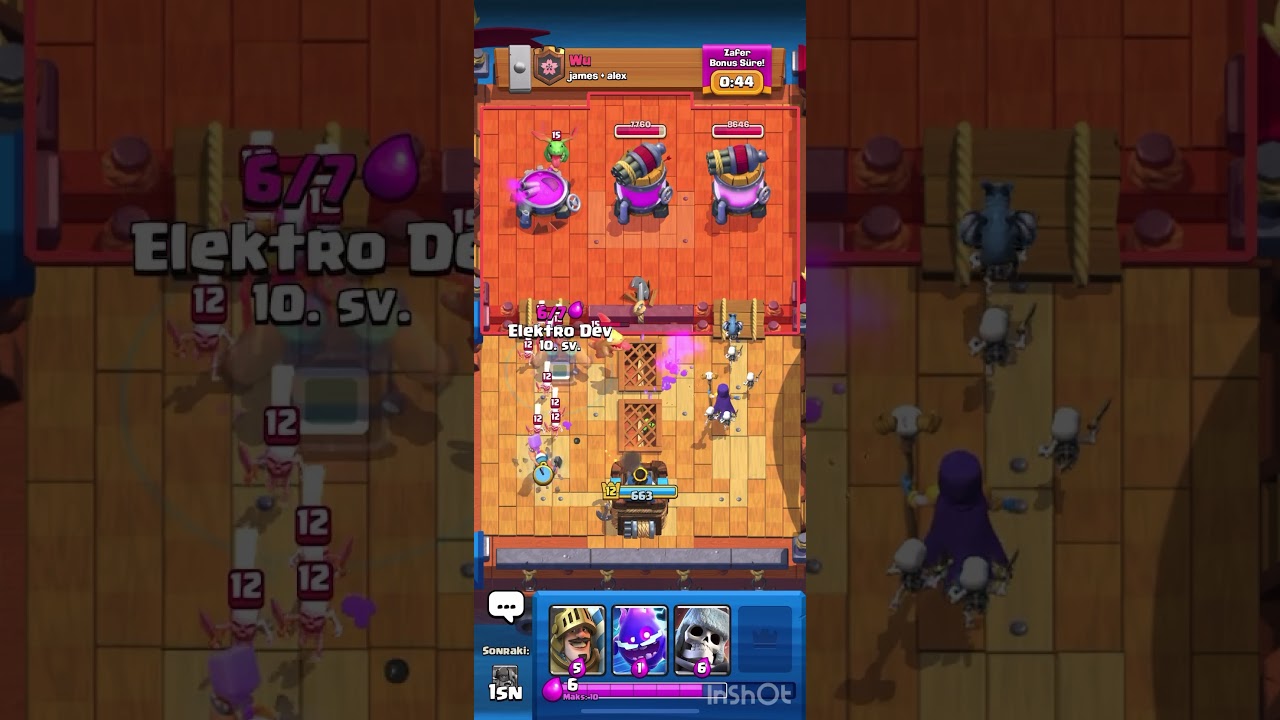 CLASH ROYALE HEYECAN DOLU BİR KLAN SAVAŞI #clashroyale #shorts #clash #royale #klansavaşı #strike