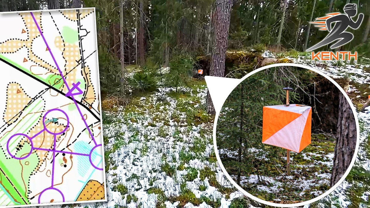 Jag tappar allt på kontroll 10… | Orienteering headcam
