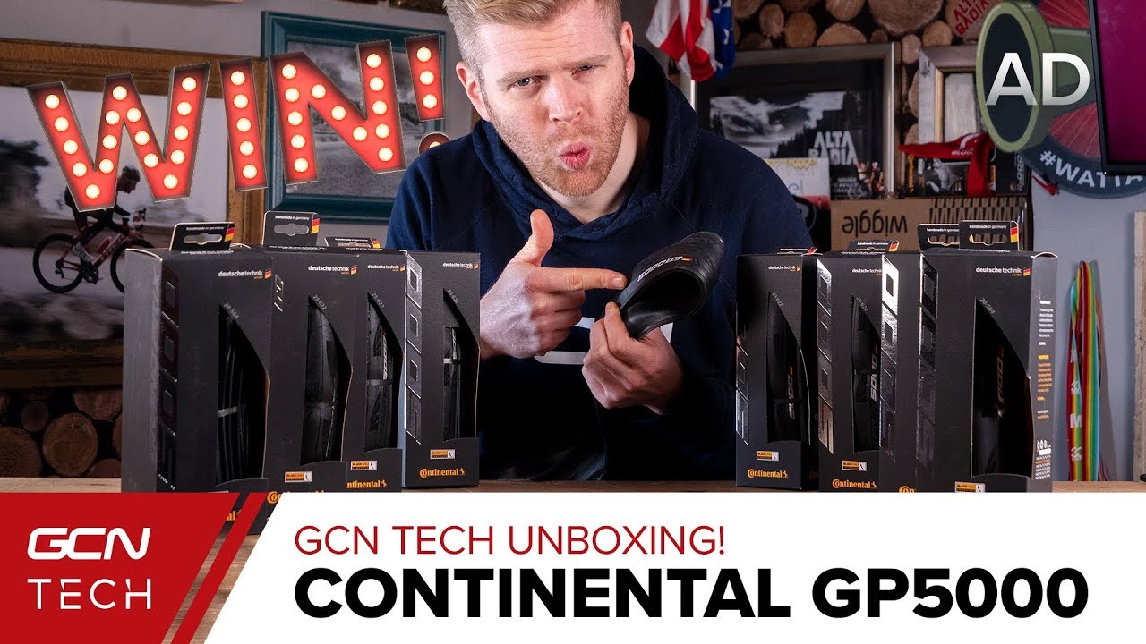 GCN Tech Unboxing: NEW Continental GP5000 Tyres