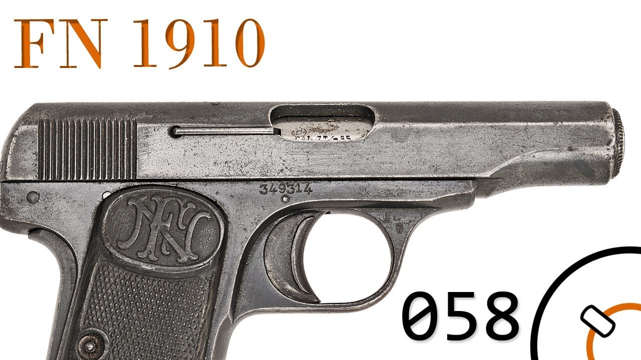 History of WWI Primer 058: Belgian FN1910 Documentary