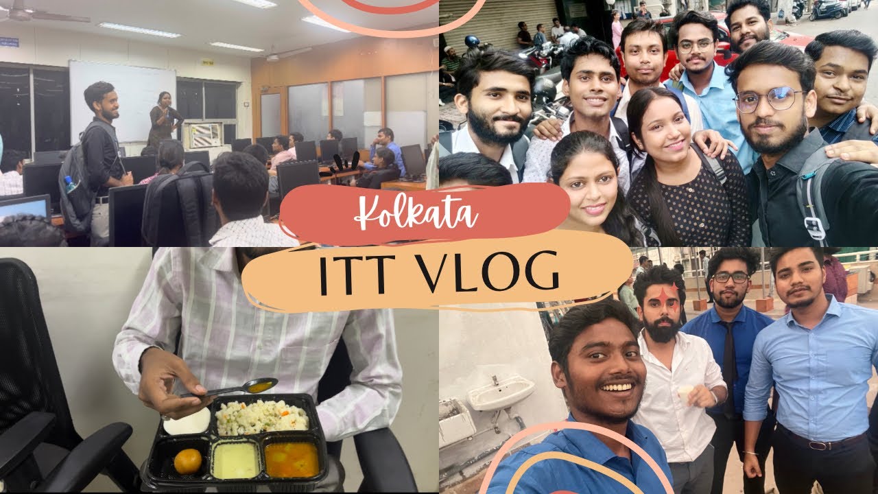 My First Day OF ITT🔥I ICAl Information Technology Training | CA Life |#kolkata #ca #maiden #icai