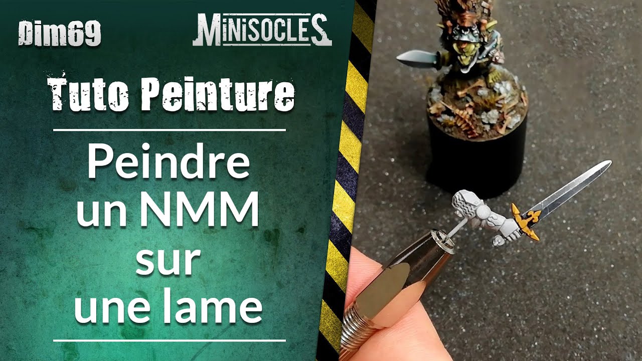 Peinture sur figurines [TUTO] : Peindre un Métal Non Métallique (MNM ou NMM) sur une lame