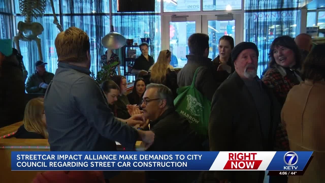 Streetcar Impact Alliance make demands to City Council regarding streetcar construction