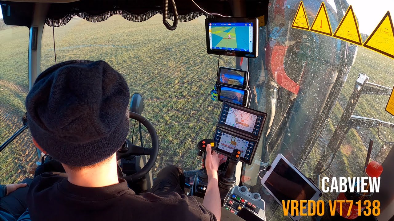 #CABVIEW Vredo VT7138 in the field w/ Vogelsang SwingMax 36