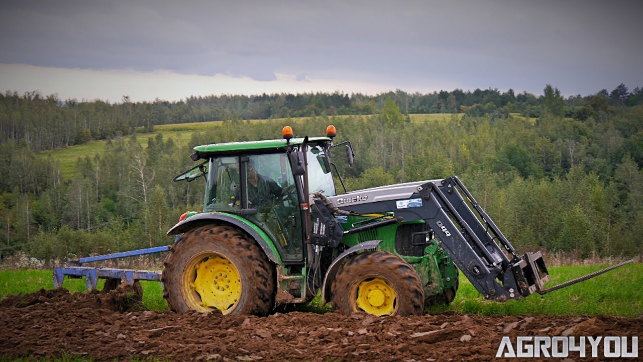 Zimowa Orka 2017  [GoPro4] John Deere 5080M & Rabe Werk Świętokrzyskie  Ploughing
