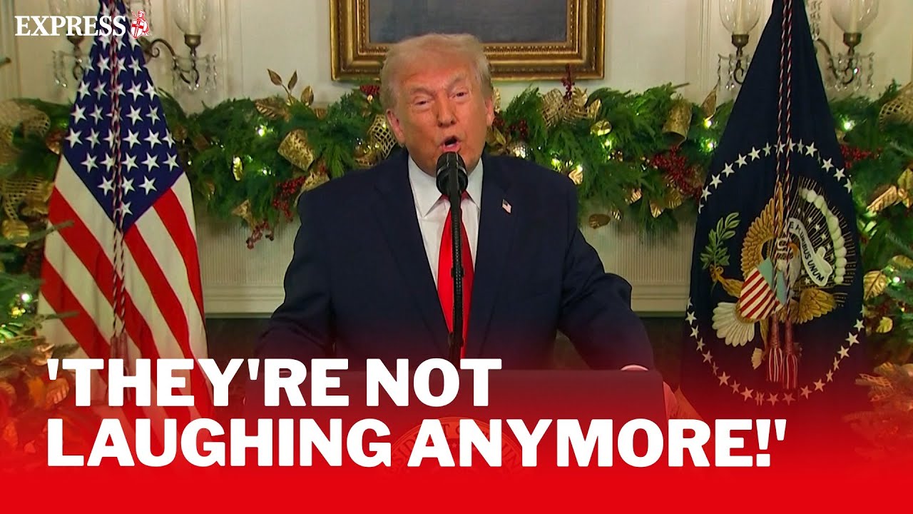 Donald Trump EXPLODES in furious Biden rant during national address