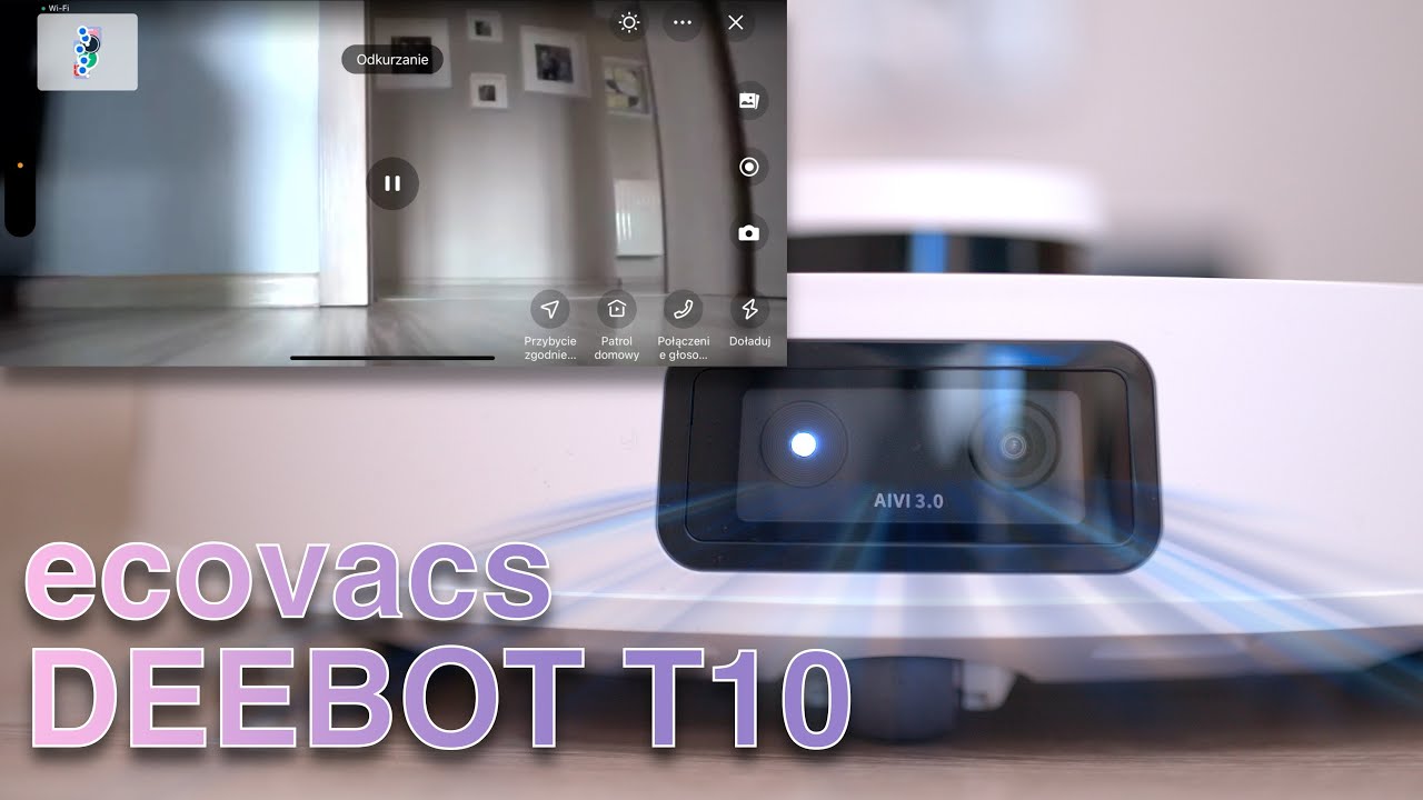 ECOVACS DEEBOT T10 Test robota sprzątającego, który patroluje Twój dom i rozpyla zapach