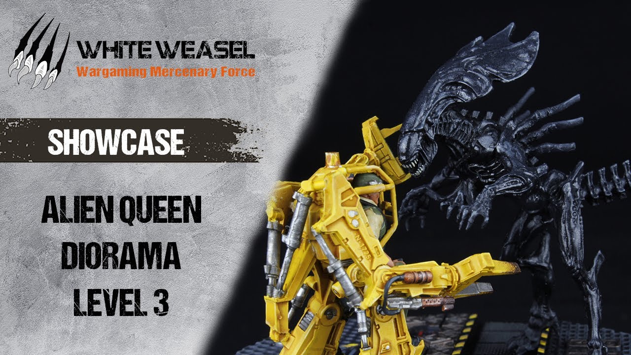 Alien Queen diorama level 3 - Showcase