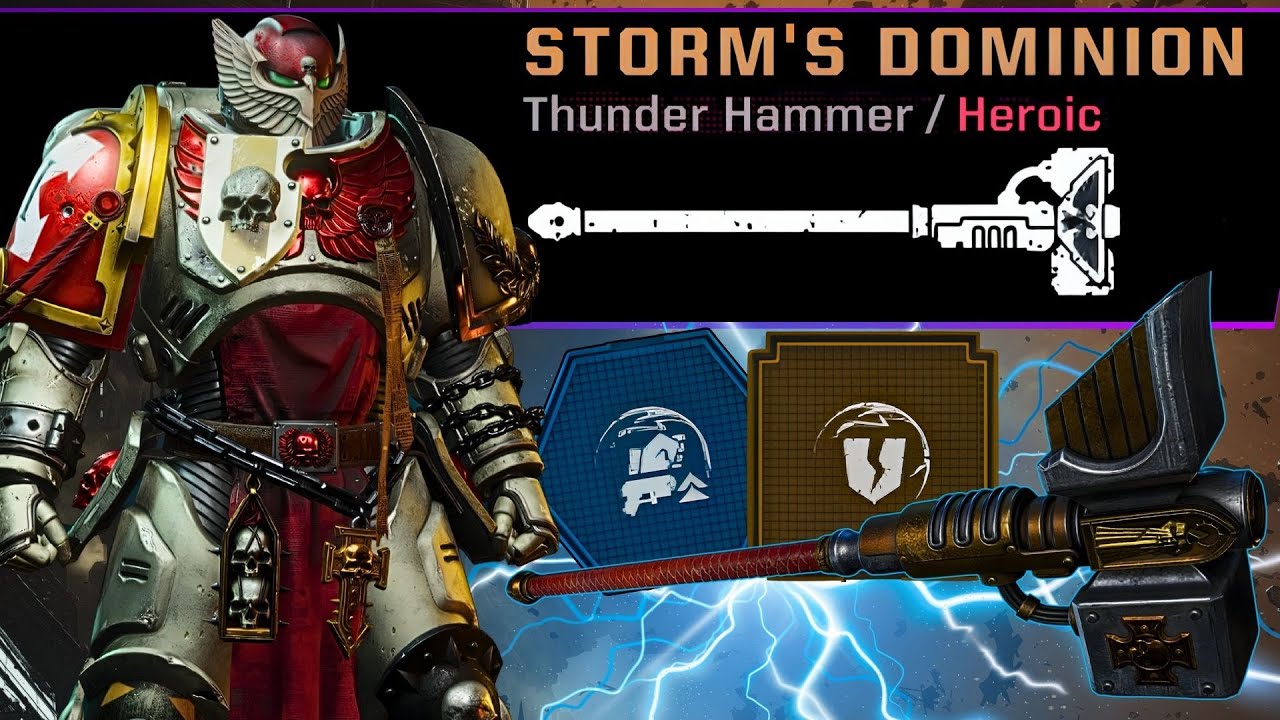 NEW Heroic Thunder Hammer Shock Build Has Completely ABSURD AREA DAMAGE - Space Marine 2