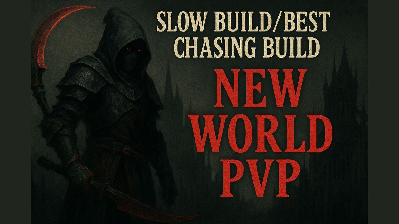 Slow build - Great Axe/ Pestilence Build  | New World Aeternum PvP Build.