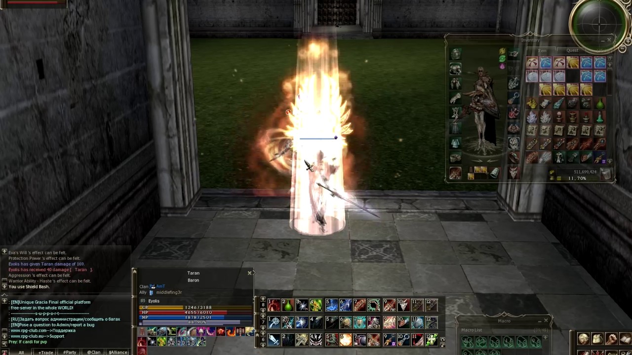 [RPG-Club x15] August 2011 - Olympiad Games Eva's Templar