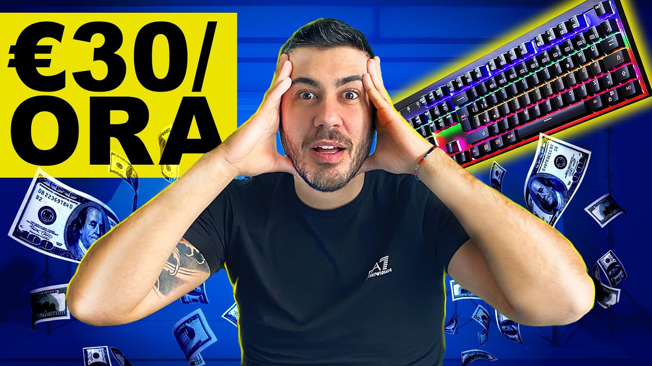 GUADAGNARE 30&euro; ogni ora senza INVESTIRE / guadagnare scrivendo