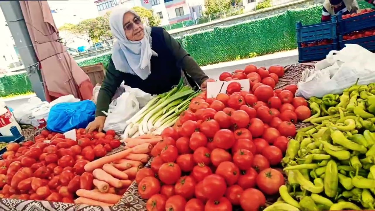 🍅 Samsun Yakakent’te Kuşburnu Çektirdik 🌿 Halk Pazarı Gezisi