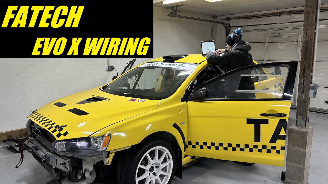 Mitsubishi EVO X Rally Car | Motorsport Wiring & Electronics