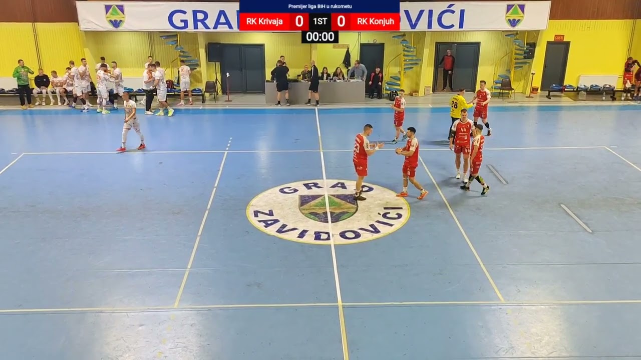 Premijer liga BiH: RK Krivaja - RK Konjuh 🤾‍