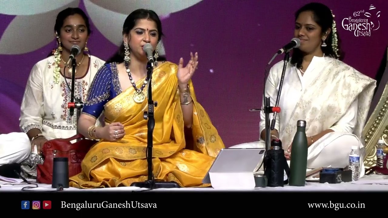 ADI DEV MAHADEV | Kaushiki Chakraborty | Bhakti Sangeetha | 62nd Bengaluru Ganesh Utsava 2024