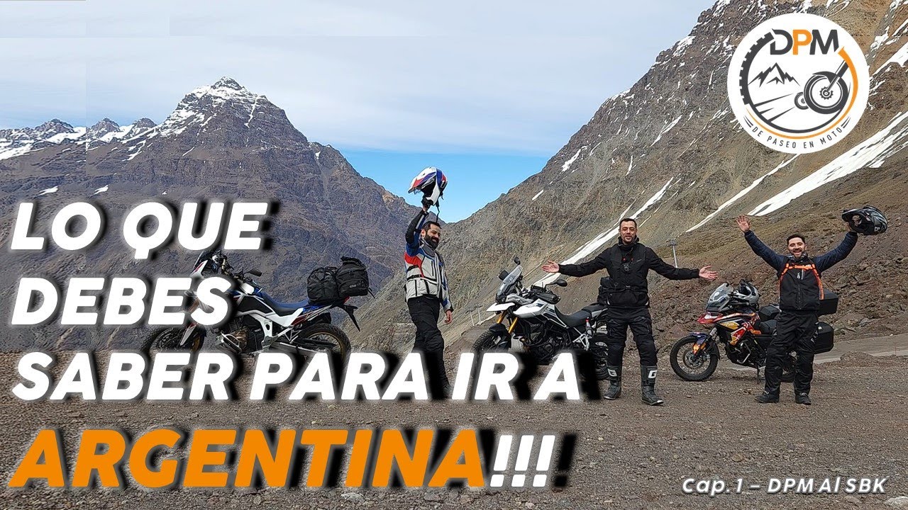 Lo Que debes Saber Antes de ir a Argentina en Moto🏍🤯 - DPM al WSBK 🏁 Argentina - San Juan