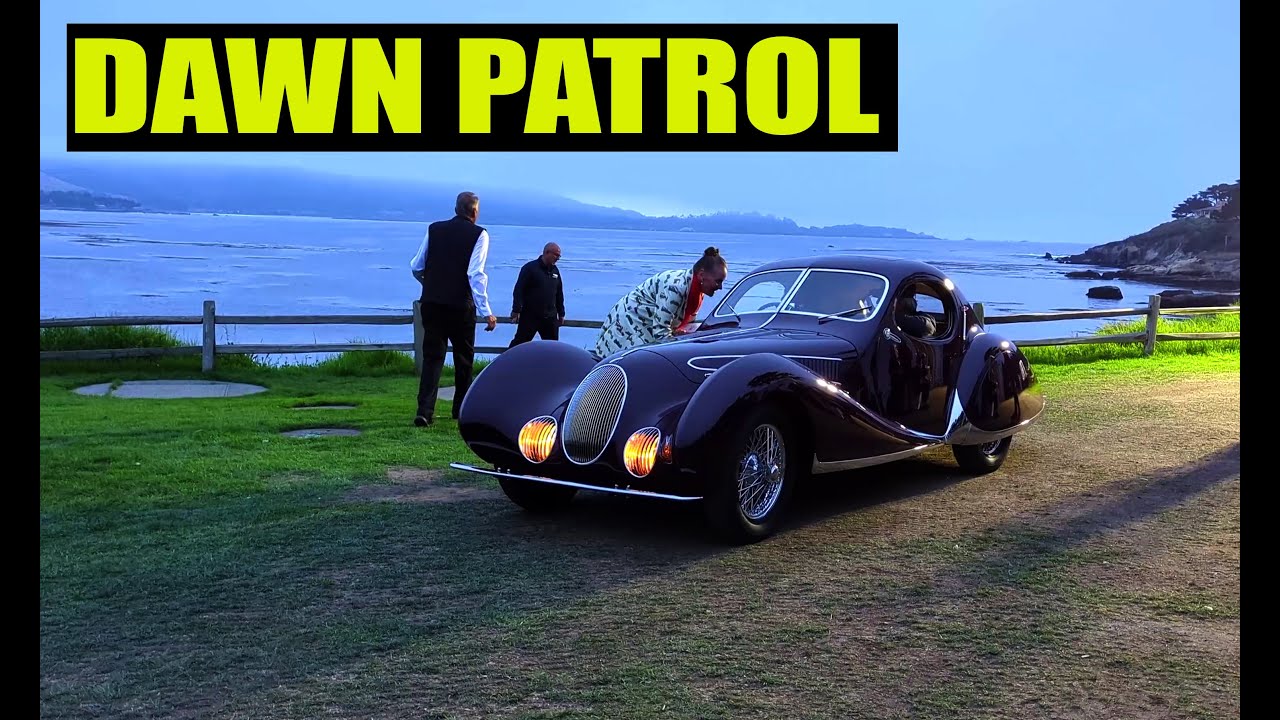 5:30am at Pebble Beach Concours