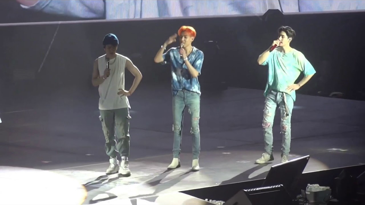 GOT7 갓세븐 KEEP SPINNING in Newark 2019.06.27: MENT [HD fancam 직캠]